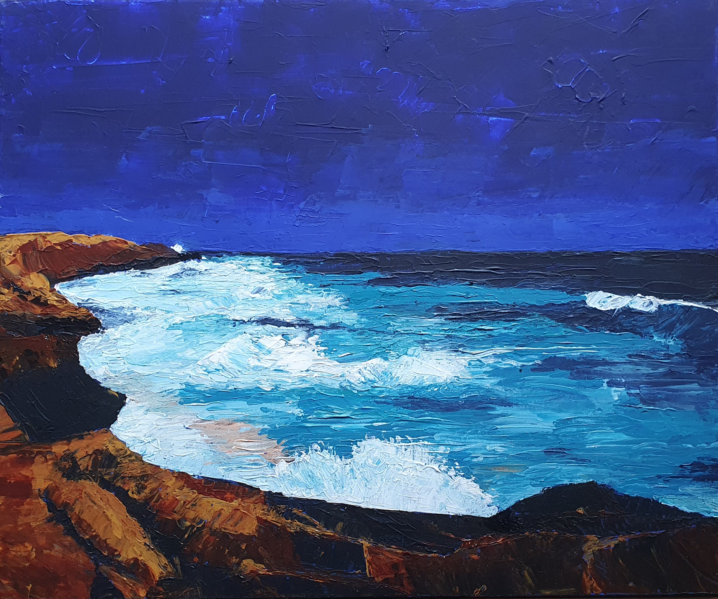 Workshop impasto schilderen (acrylverf)